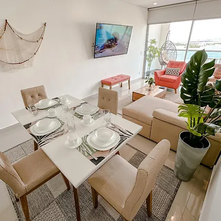 Apartamento Con Vista A La Bahía Cartagena